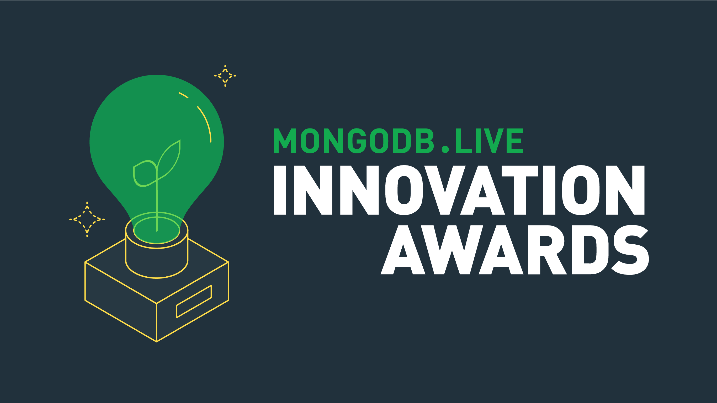 Innovation Awards logo — dark bg